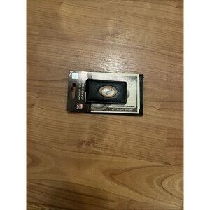 Miami Dolphins Fine Leather Money Clip Card & Cash Holder NFL Football Black